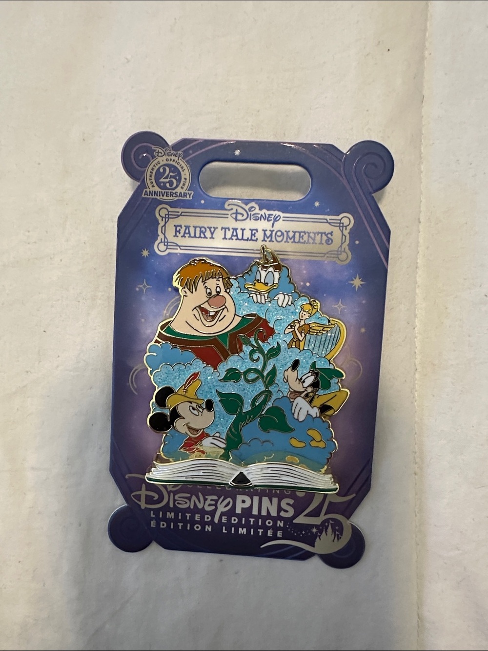 Disney Fairy Tale Moments Enamel Pin - Purple, Blue, Green